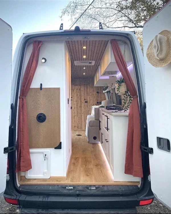 RARE Mercedes-Benz Sprinter Custom Camper Van promotional image
