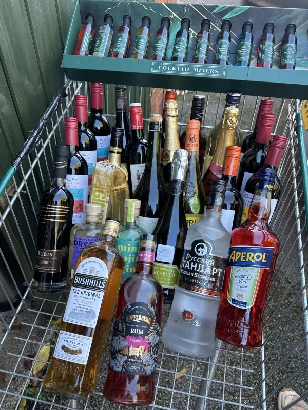 Festive Trolley of Booze promotional image