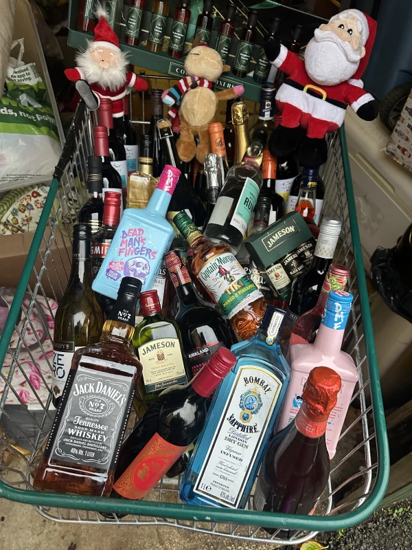 Festive Trolley of Booze promotional image