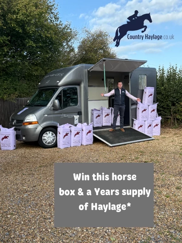 Win our Horse Box & a Years supply of Haylage promotional image