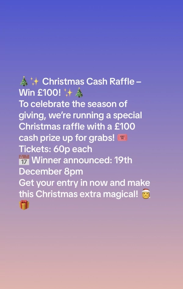 Win £100 Just In Time For Christmas! 🎅🏽 promotional image
