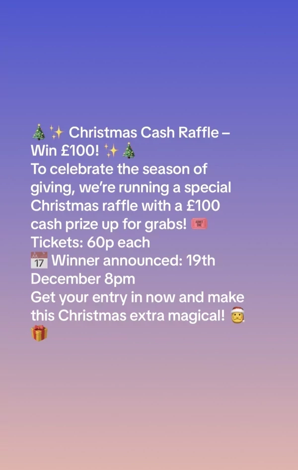 Win £100 Just In Time For Christmas! 🎅🏽 promotional image