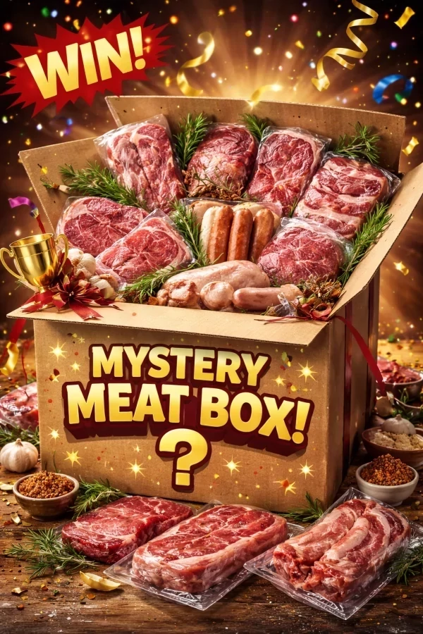 Win A Mystery Meat Box (Worth £100) promotional image